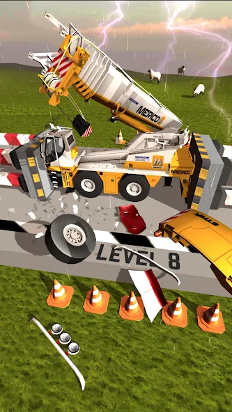 Car Crusher (Кар Крашер) МОД/Взлом [Много монет, Открытые уровни и Мега MOD] Screenshot 3
