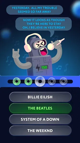 Music Robo Quiz (Мьюзик Робо Квиз) МОД/Взлом [Бесконечные деньги, Монеты и Мега MOD] Screenshot 1