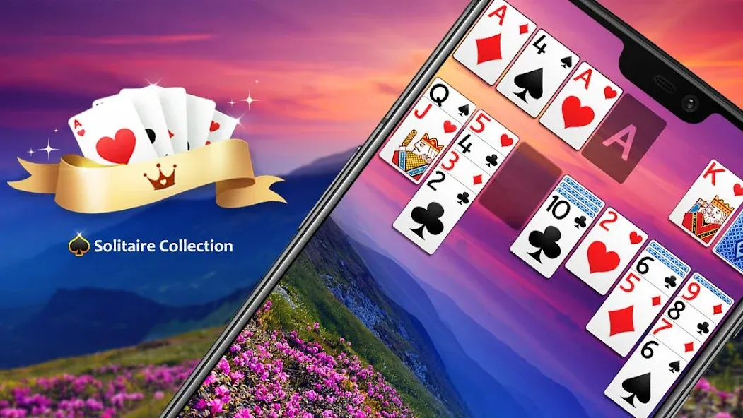 Solitaire Collection (Солитер Коллекшн) МОД/Взлом [Меню, Бесконечные монеты и Открытые уровни] Screenshot 4