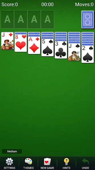 Solitaire -Klondike Card Games МОД/Взлом [Все открыто, Дополнительные деньги и Меню MOD] Screenshot 1