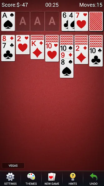 Solitaire -Klondike Card Games МОД/Взлом [Все открыто, Дополнительные деньги и Меню MOD] Screenshot 5