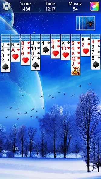 Spider Solitaire Fun (Спайдер Солитер Фан) МОД/Взлом [Много монет, Открытые уровни и Мега MOD] Screenshot 5