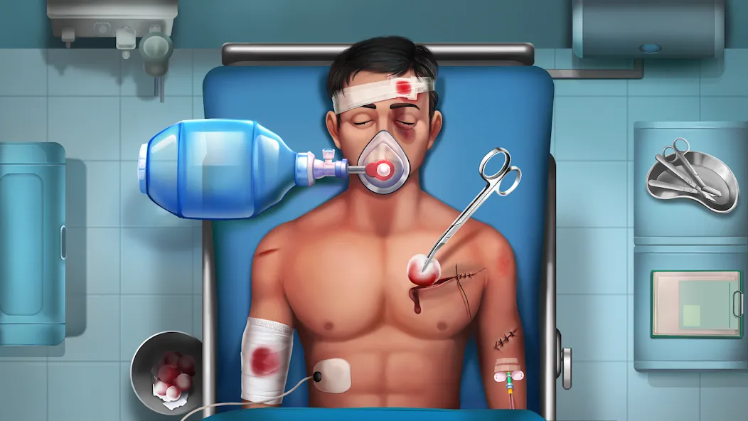 Doctor Hospital Games Offline МОД/Взлом [Деньги, Монеты и Меню MOD] Screenshot 2