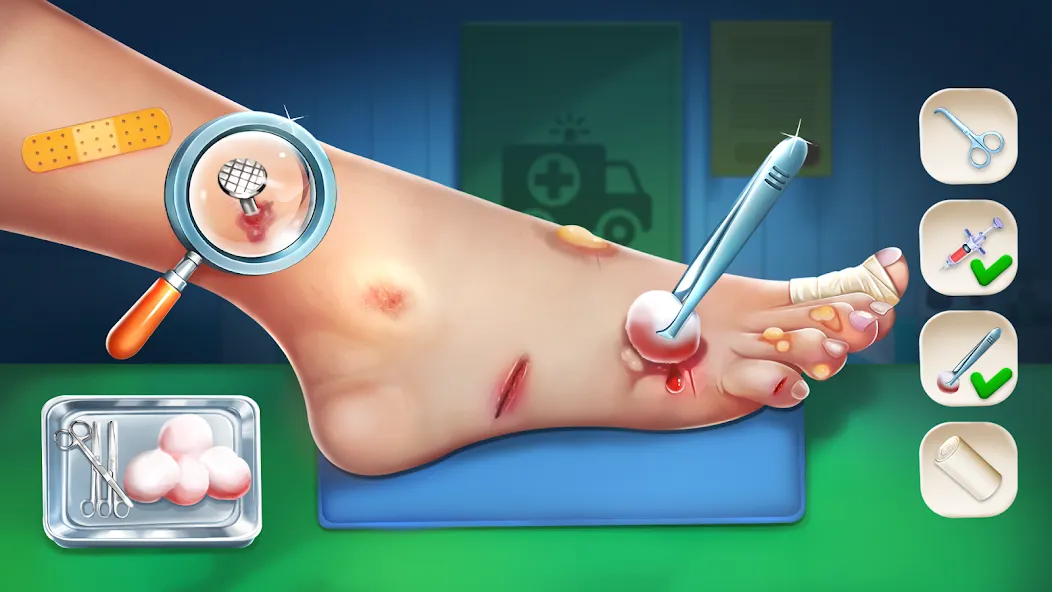 Doctor Hospital Games Offline МОД/Взлом [Деньги, Монеты и Меню MOD] Screenshot 5