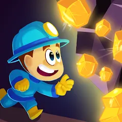 Скачать Взломанная Mine Rescue: Gold Mining Games на Андроид (Много денег)