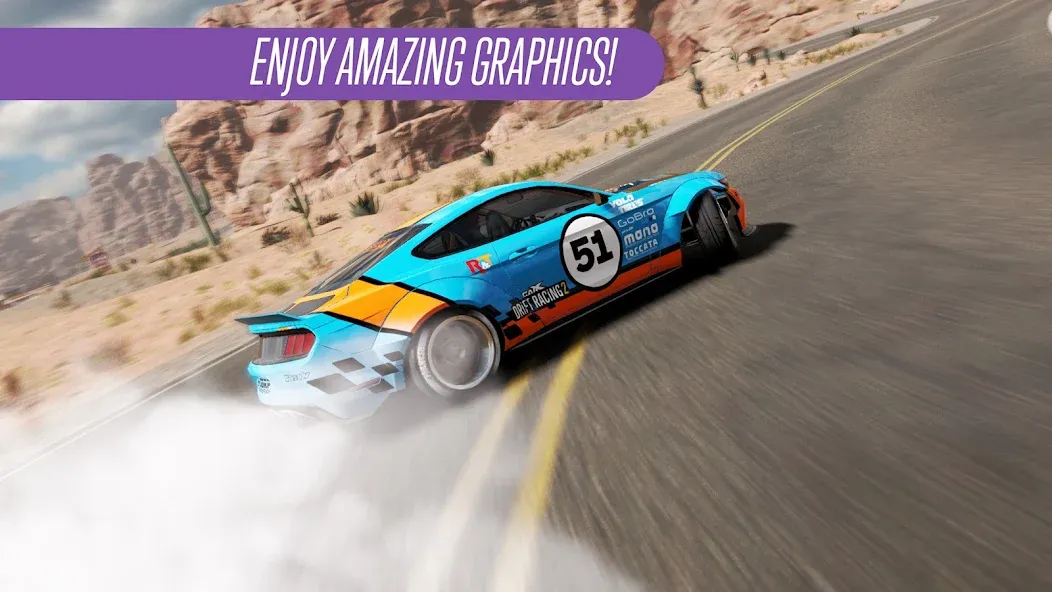 CarX Drift Racing 2 (КарХ Дрифт Рейсинг 2) МОД/Взлом [Деньги, Монеты и Меню MOD] Screenshot 2