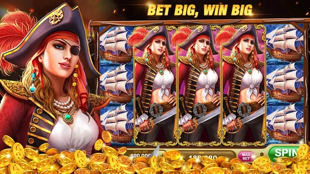 Slots Rush: Vegas Casino Slots (Слотс Раш) МОД/Взлом [Бесконечные деньги, Монеты и Мега MOD] Screenshot 5