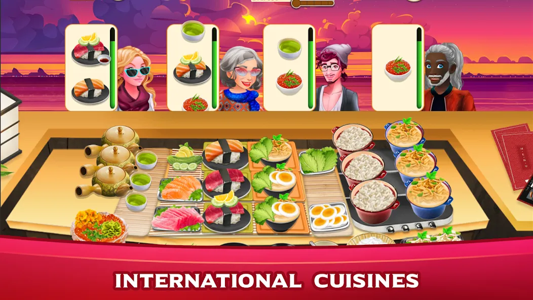 Cooking Mastery: Kitchen games МОД/Взлом [Деньги, Монеты и Меню MOD] Screenshot 5