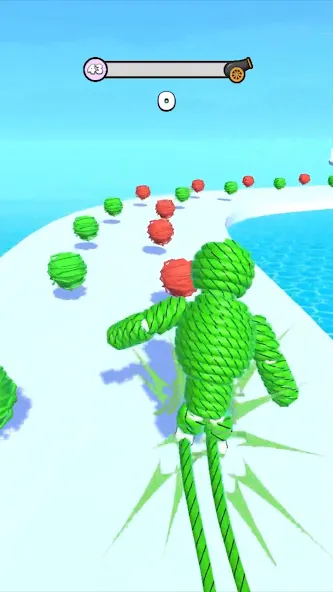 Rope-Man Run (Трос) МОД/Взлом [Деньги, Монеты и Меню MOD] Screenshot 2