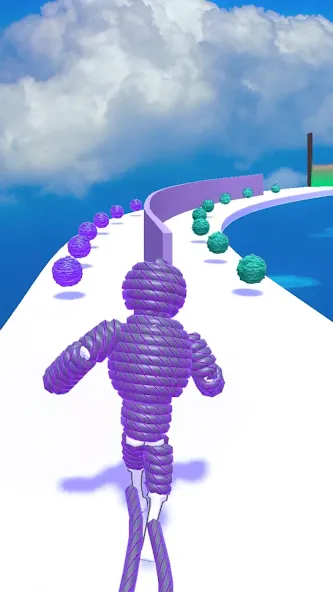 Rope-Man Run (Трос) МОД/Взлом [Деньги, Монеты и Меню MOD] Screenshot 4