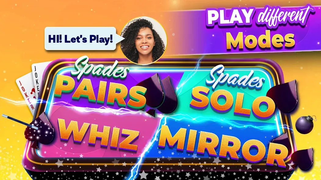 VIP Spades - Online Card Game (ВИП Спейдс) МОД/Взлом [Много денег, Монет и Все открыто] Screenshot 1