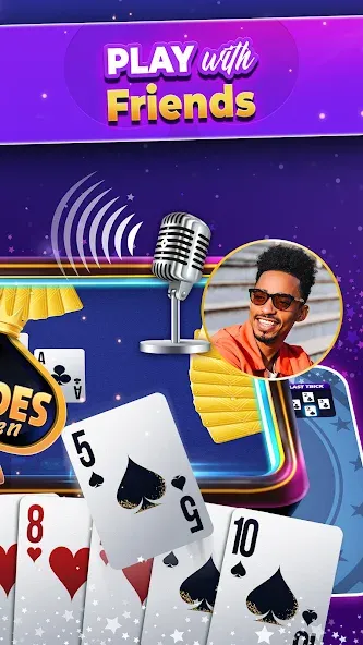 VIP Spades - Online Card Game (ВИП Спейдс) МОД/Взлом [Много денег, Монет и Все открыто] Screenshot 3