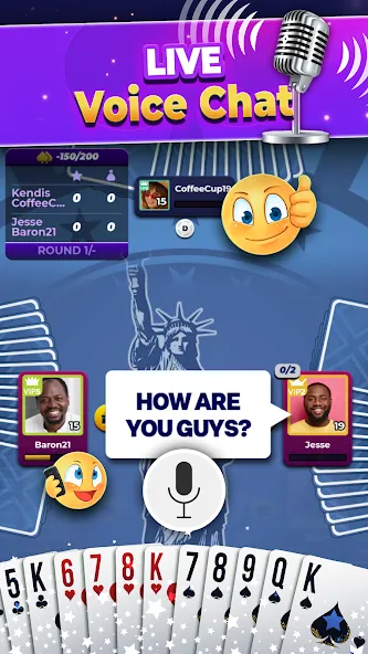 VIP Spades - Online Card Game (ВИП Спейдс) МОД/Взлом [Много денег, Монет и Все открыто] Screenshot 5