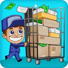 Скачать Idle Mail Tycoon со взломом на много денег для Андроид