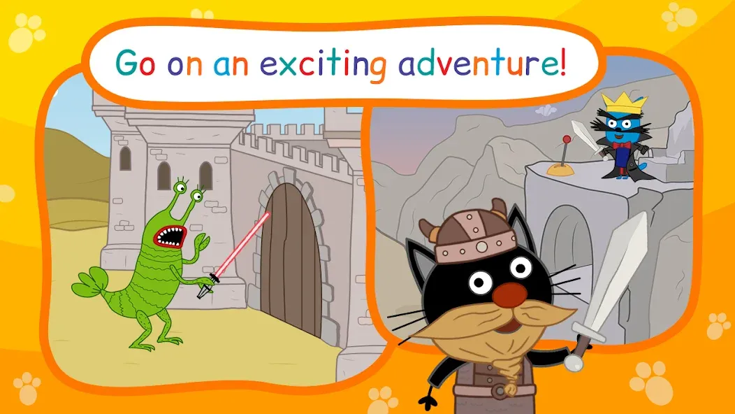 Kid-E-Cats: Bedtime Stories МОД/Взлом [Много монет, Открытые уровни и Мега MOD] Screenshot 2