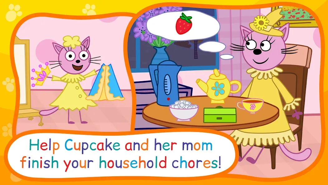 Kid-E-Cats: Bedtime Stories МОД/Взлом [Много монет, Открытые уровни и Мега MOD] Screenshot 3