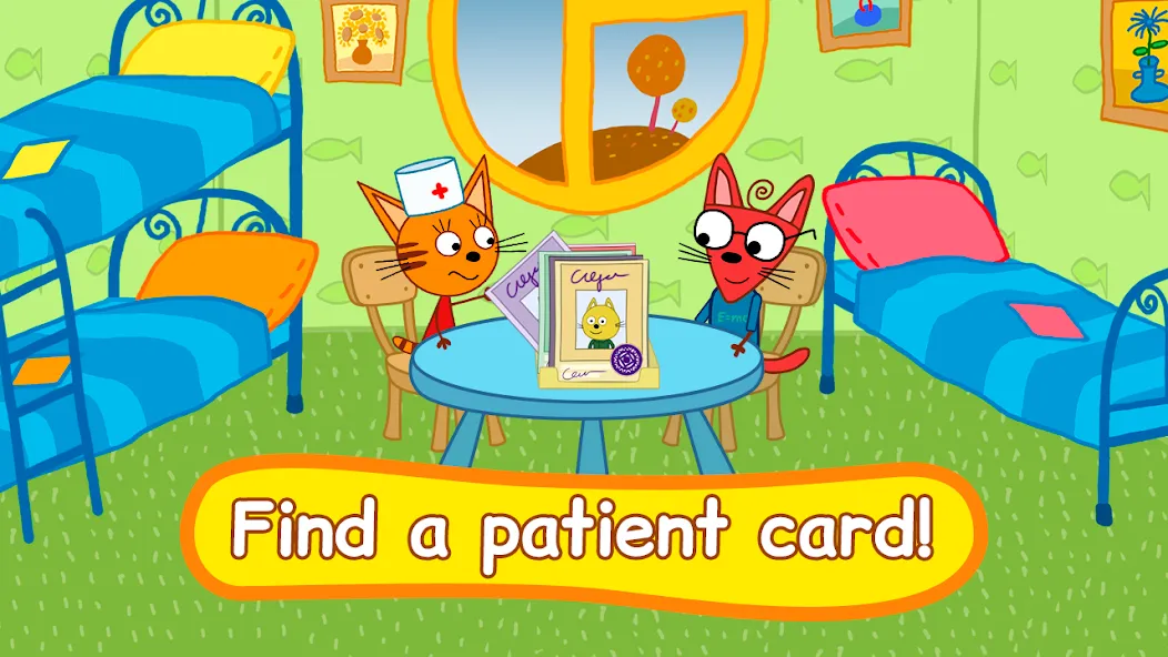 Kid-E-Cats: Animal hospital МОД/Взлом [Много денег, Монет и Все открыто] Screenshot 1