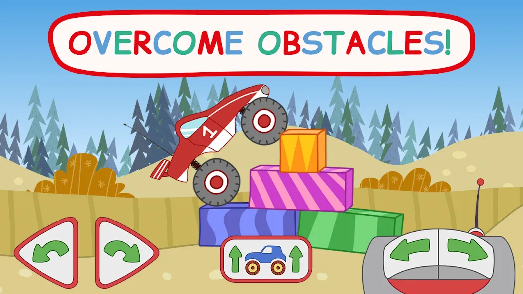 Kid-E-Cats: Kids Monster Truck МОД/Взлом [Много монет, Открытые уровни и Мега MOD] Screenshot 3