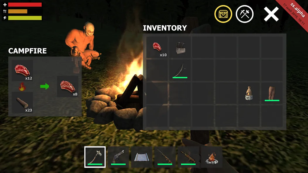 Survival Simulator (Сурвайвал Симулятор) МОД/Взлом [Бесконечные деньги, Монеты и Мега MOD] Screenshot 2