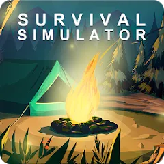Скачать Survival Simulator взлом на много денег и бессмертие для Android