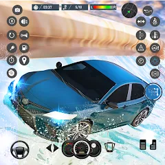 Скачать Water Slide Car Race games Взлом (Много денег) на Андроид бесплатно