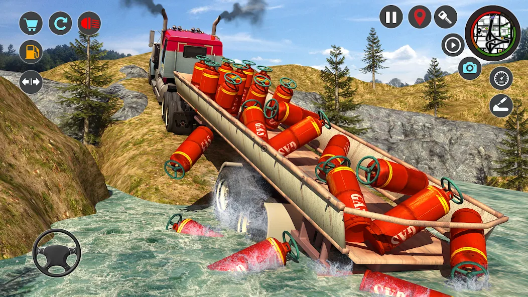 Transport Simulator Truck Game МОД/Взлом [Деньги, Монеты и Меню MOD] Screenshot 2