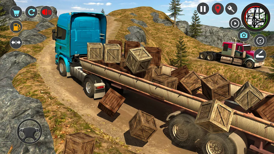 Transport Simulator Truck Game МОД/Взлом [Деньги, Монеты и Меню MOD] Screenshot 3