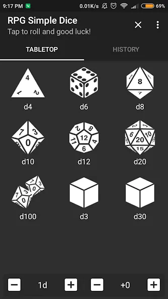 RPG Simple Dice (РПГ Простые Кости) МОД/Взлом [Меню, Бесконечные монеты и Открытые уровни] Screenshot 1