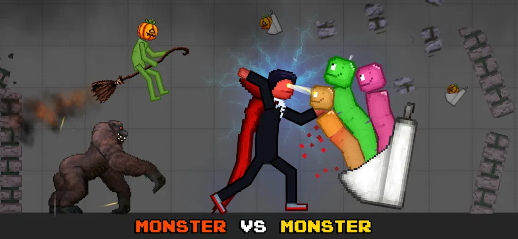 Battle Sandbox (Батл Плейграунд) МОД/Взлом [Много денег, Монет и Все открыто] Screenshot 1
