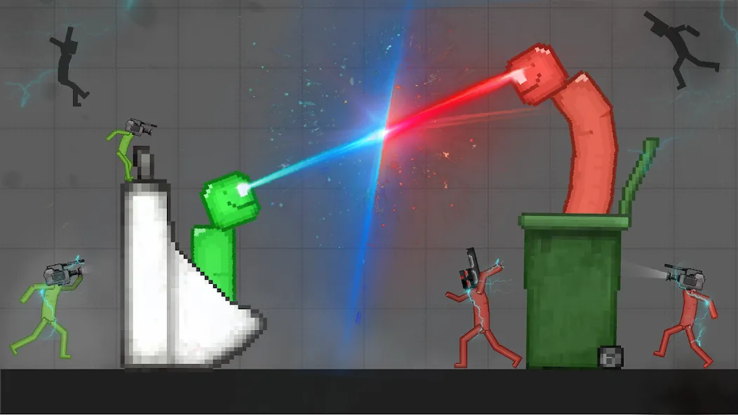 Battle Sandbox (Батл Плейграунд) МОД/Взлом [Много денег, Монет и Все открыто] Screenshot 2