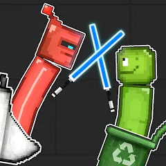 Скачать Battle Sandbox Взлом (Много денег) на Андроид бесплатно