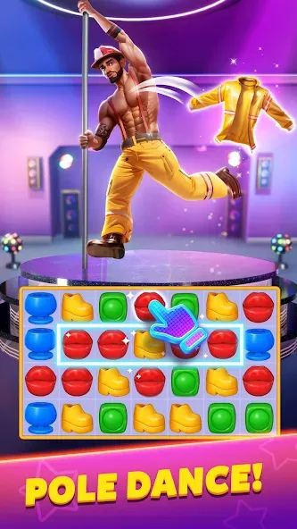 Party Match (Диско матч) МОД/Взлом [Все открыто, Дополнительные деньги и Меню MOD] Screenshot 2