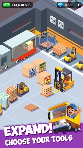 Idle Courier (Айдл Курьер) МОД/Взлом [Много монет, Открытые уровни и Мега MOD] Screenshot 5