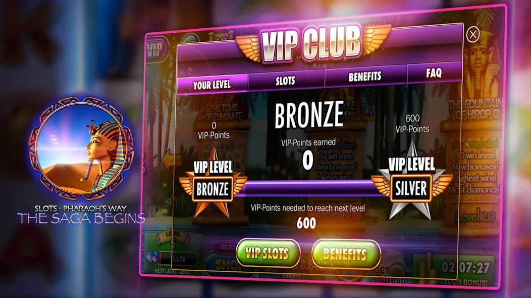 Slots - Pharaoh's Way Casino (Слоты) МОД/Взлом [Много монет, Открытые уровни и Мега MOD] Screenshot 4