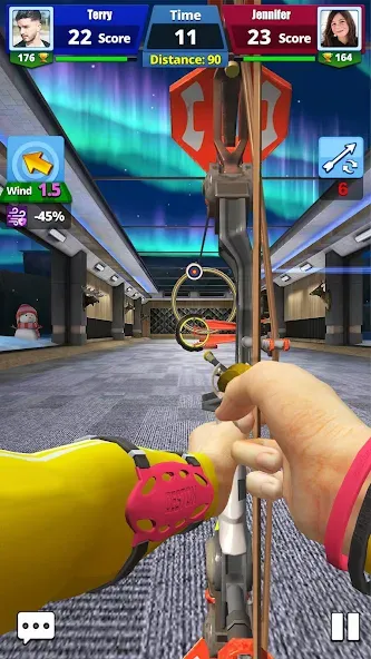 Archery Battle 3D (Арчери Баттл 3D) МОД/Взлом [Деньги, Монеты и Меню MOD] Screenshot 4