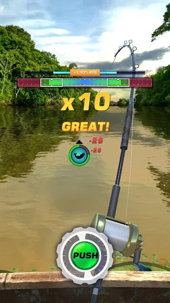 Fishing Rival 3D (Фишинг Ривал 3Д) МОД/Взлом [Деньги, Монеты и Меню MOD] Screenshot 2