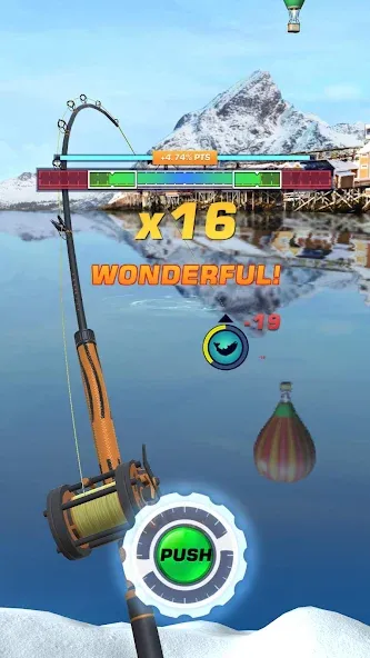 Fishing Rival 3D (Фишинг Ривал 3Д) МОД/Взлом [Деньги, Монеты и Меню MOD] Screenshot 3