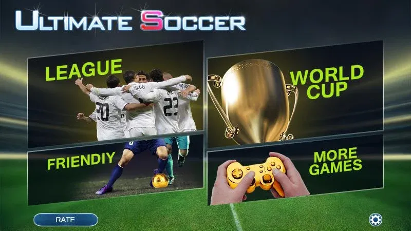 Ultimate Soccer - Football МОД/Взлом [Много монет, Открытые уровни и Мега MOD] Screenshot 3