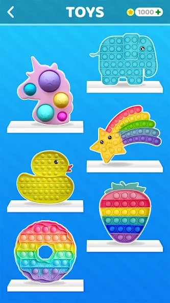 Pop it: Puppet Antistress Game (Поп ит) МОД/Взлом [Много денег, Монет и Все открыто] Screenshot 2