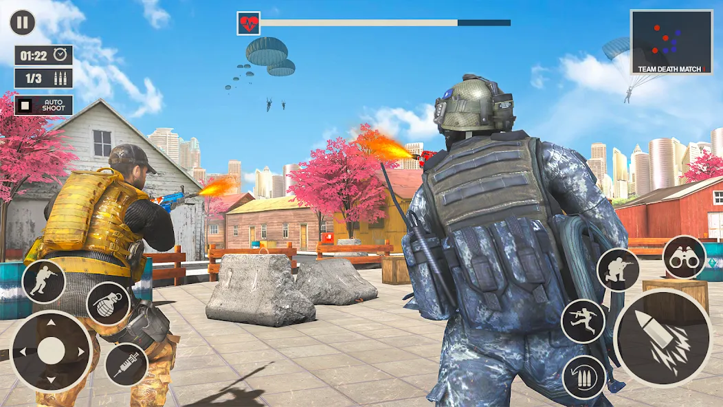 Offline War Shooting Games 3D МОД/Взлом [Бесконечные деньги, Монеты и Мега MOD] Screenshot 4