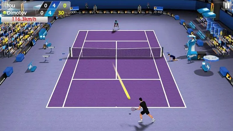 3D Tennis МОД/Взлом [Много денег, Монет и Все открыто] Screenshot 4
