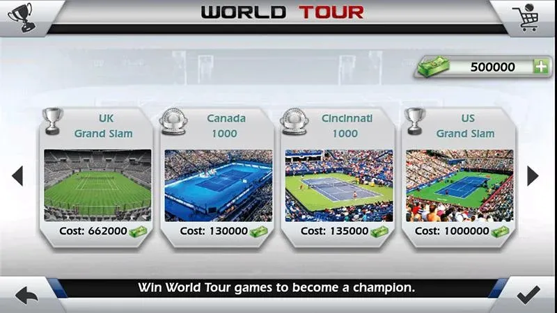 3D Tennis МОД/Взлом [Много денег, Монет и Все открыто] Screenshot 5