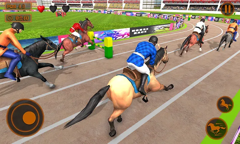 Mounted Horse Racing Games МОД/Взлом [Много денег, Монет и Все открыто] Screenshot 4
