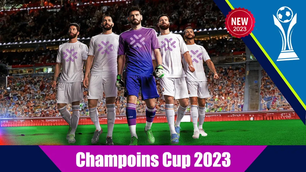 Football World Soccer Cup 2023 (Футбольный мировой ударник футбол) МОД/Взлом [Меню, Бесконечные монеты и Открытые уровни] Screenshot 1