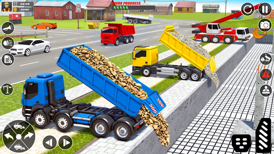 City Builder Construction Sim (Сити Билдер Констракшн Сим) МОД/Взлом [Меню, Бесконечные монеты и Открытые уровни] Screenshot 4