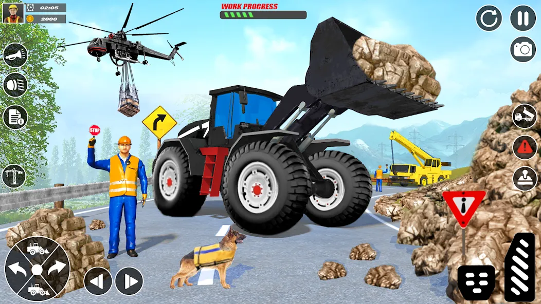 City Builder Construction Sim (Сити Билдер Констракшн Сим) МОД/Взлом [Меню, Бесконечные монеты и Открытые уровни] Screenshot 5