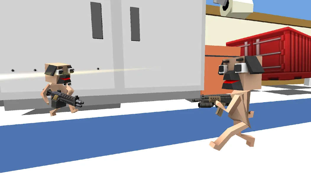 PugWars (Пагварс) МОД/Взлом [Все открыто, Дополнительные деньги и Меню MOD] Screenshot 3