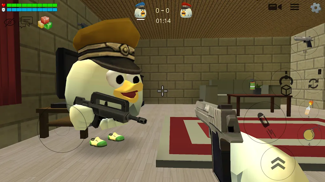 Chicken Gun (Чикен Ган) МОД/Взлом [Много монет, Открытые уровни и Мега MOD] Screenshot 3