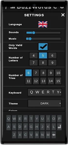 BuzzWords МОД/Взлом [Меню, Бесконечные монеты и Открытые уровни] Screenshot 2