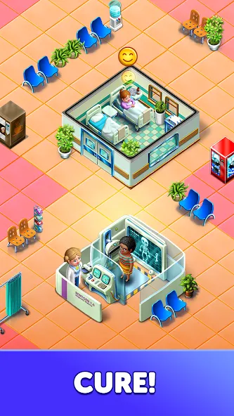 My Hospital: Build. Farm. Heal (Мой госпиталь) МОД/Взлом [Бесконечные деньги, Монеты и Мега MOD] Screenshot 3